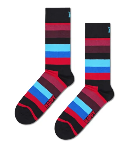 Happy Socks, Crew Socks, Stripe Sock for Men and Women