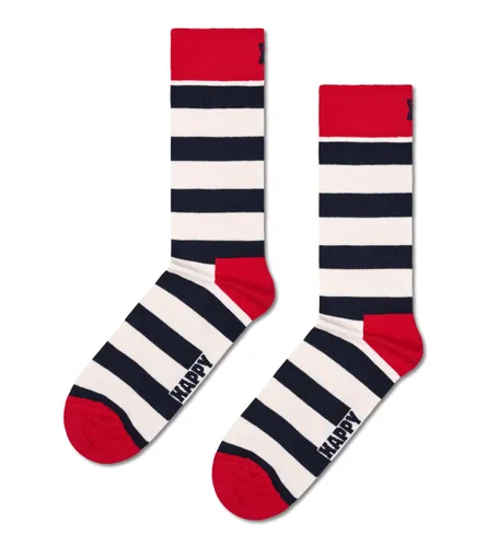 Happy Socks, Crew Socks, Stripe Sock for Men and Women