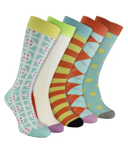Happy Socks HS by - Mens 3 Pack Geometric Structure Dress - Target (Yellow) Cotton