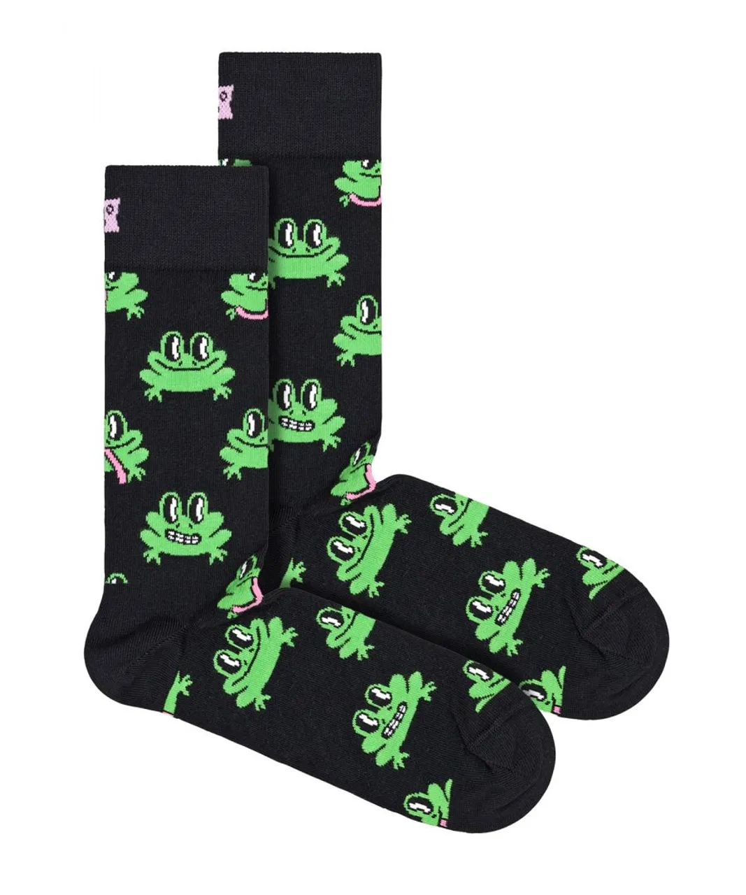 Happy Socks Unisex - Novelty Frog Design