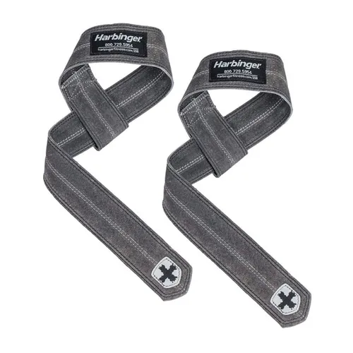 Harbinger Unisex's Real Leather Lifting Straps