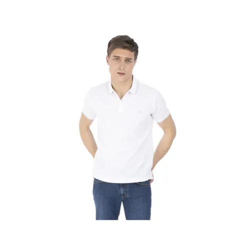 Harmont & Blaine , Polo Shirt ,White male, Sizes: