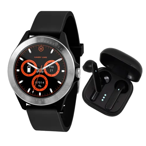 Harry Lime Fashion Smart Watch in Black Featuring Black