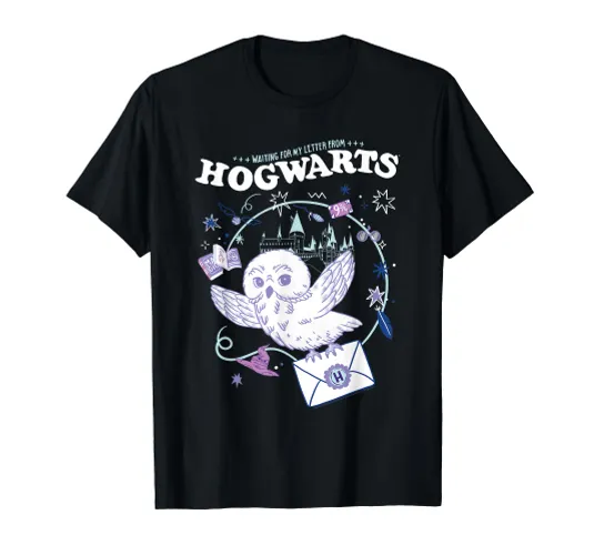Harry Potter Owl Lettter From Hogwarts T-Shirt