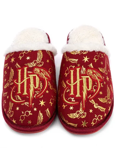 Harry Potter Slippers For Girls | Kids Fluffy House Shoes