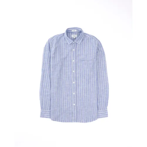Hartford , Casual Shirts ,Blue male, Sizes: