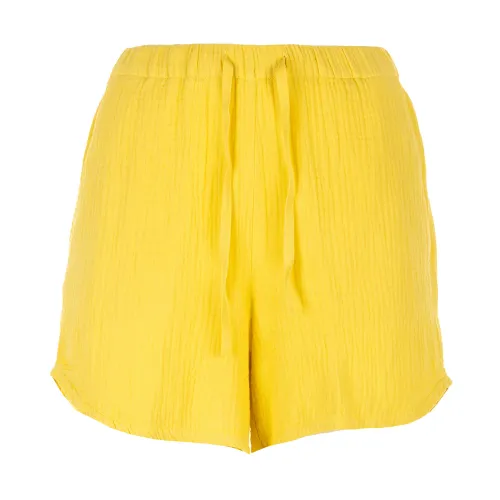 Hartford , Hartford Shorts Yellow ,Yellow female, Sizes: