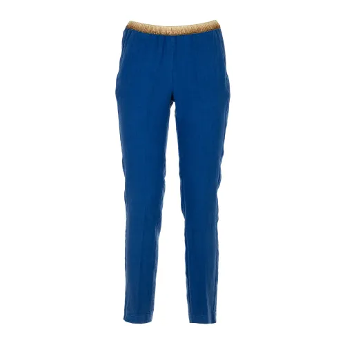 Hartford , Hartford Trousers Blue ,Blue female, Sizes: