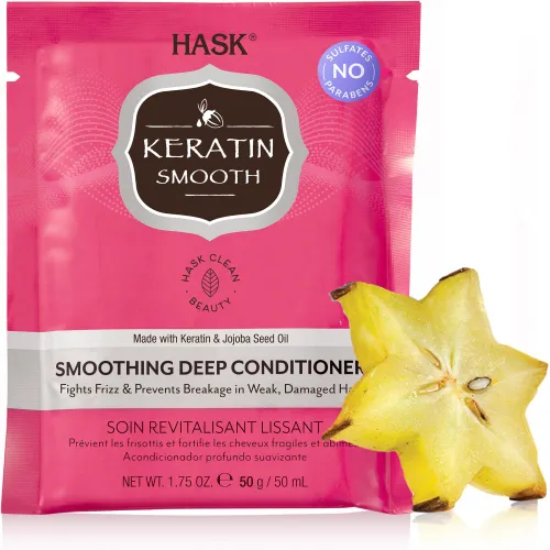 HASK Keratin Smoothing Deep Conditioner Treatment for all
