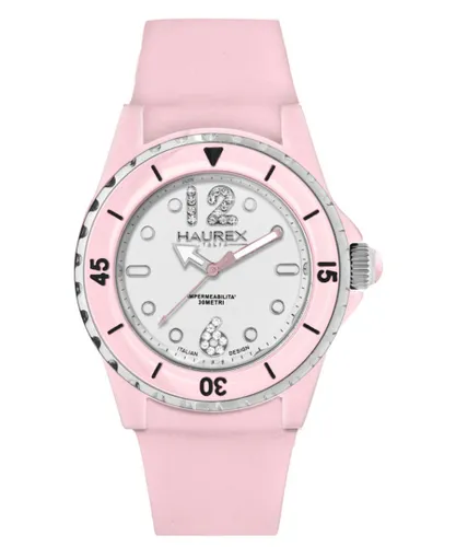 Haurex Italy : Womens Beauty White Watch - Pink - One Size