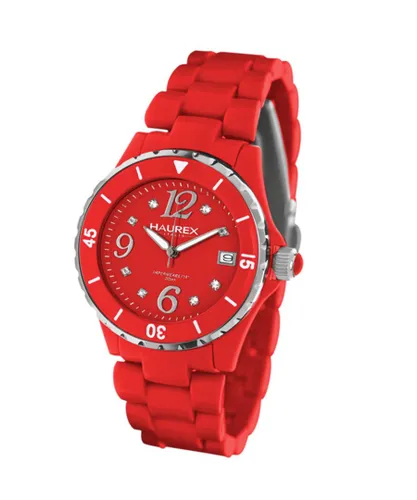 Haurex Italy : Womens Make Up Red Watch - One Size