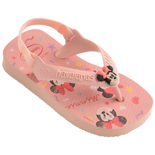 Havaianas  BABY DISNEY CLASSICS  girls's Children's Flip flops / Sandals in Pink