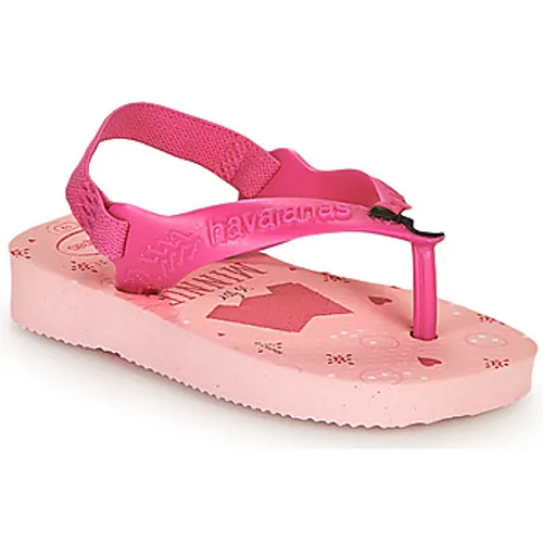Havaianas  BABY DISNEY CLASSICS II  girls's Children's Flip flops / Sandals in Pink