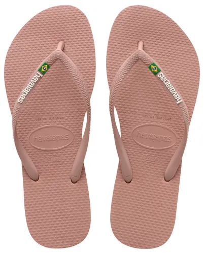 Havaianas Boy's Girl's Slim Brasil Logo (Mini Me) Flip-Flop