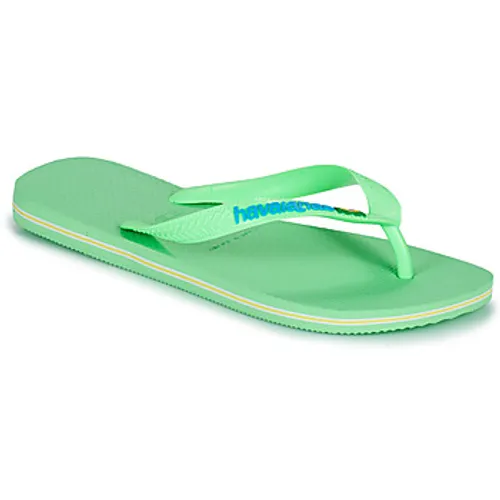 Havaianas  BRASIL LOGO  men's Flip flops / Sandals (Shoes) in Green