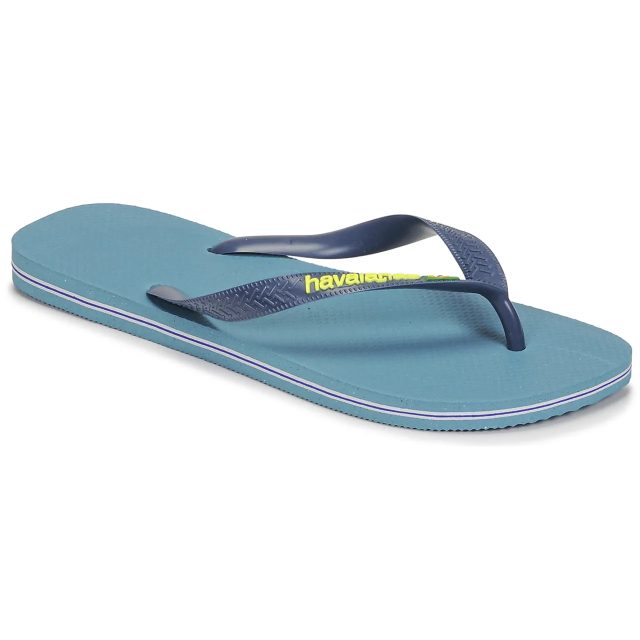 Havaianas  BRASIL LOGO  women's Flip flops / Sandals (Shoes) in Blue
