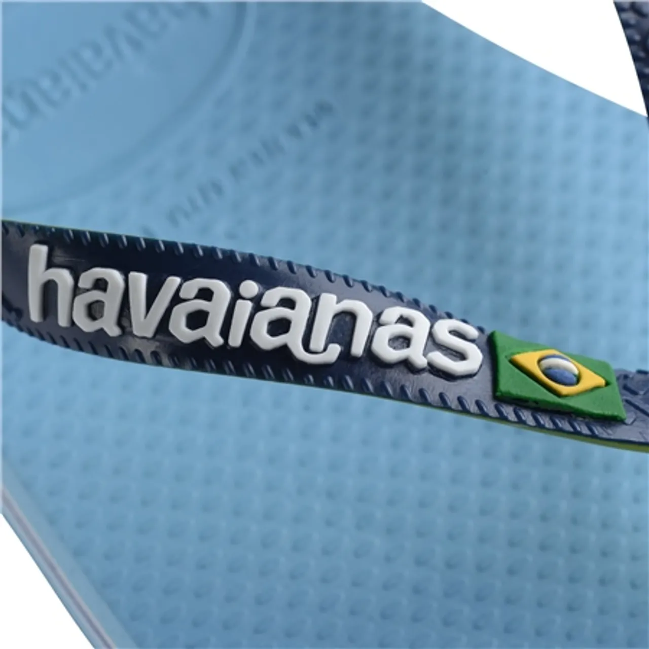 Havaianas Brazil Mix Flip Flops - Lavender Blue - UK 6-7 (EU 39/40)