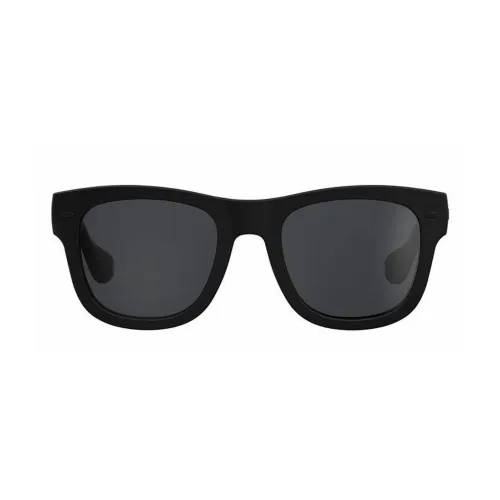 Havaianas , Fashionable Sunglasses with Square Frame in Matte Black ,Black unisex, Sizes: