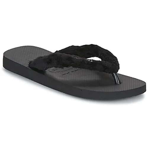 Havaianas  Home Fluffy  women's Flip flops / Sandals (Shoes) in Black