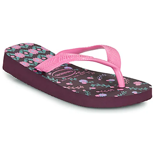 Havaianas  KIDS FLORES  girls's Children's Flip flops / Sandals in Pink