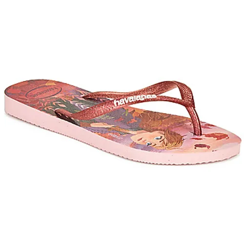 Havaianas  KIDS SLIM FROZEN  girls's Children's Flip flops / Sandals in Pink