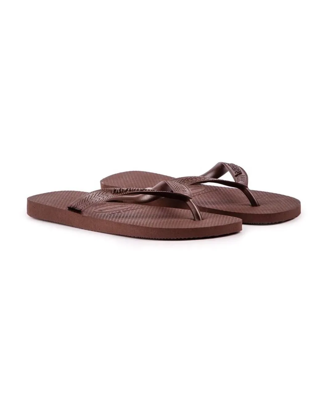 Havaianas Mens Top Sandals - Brown PVC