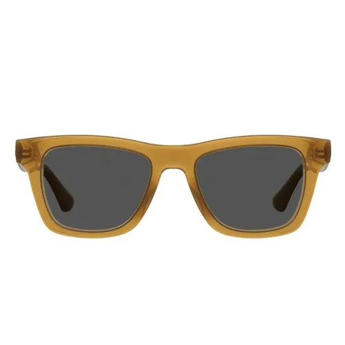 Havaianas , Rectangular Sunglasses with Smoke Grey Lenses ,Yellow unisex, Sizes:
