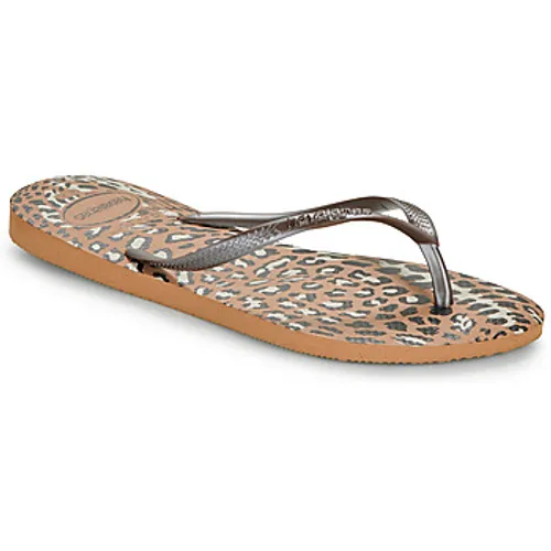 Havaianas  SLIM ANIMALS  women's Flip flops / Sandals (Shoes) in Brown