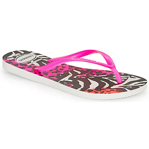 Havaianas  SLIM ANIMALS  women's Flip flops / Sandals (Shoes) in Pink