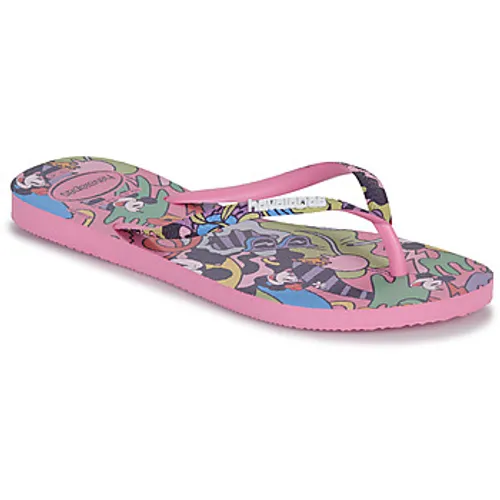 Havaianas  SLIM DISNEY STYLISH  women's Flip flops / Sandals (Shoes) in Pink