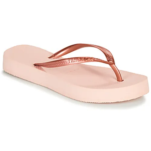 Havaianas  SLIM FLATFORM  women's Flip flops / Sandals (Shoes) in Pink