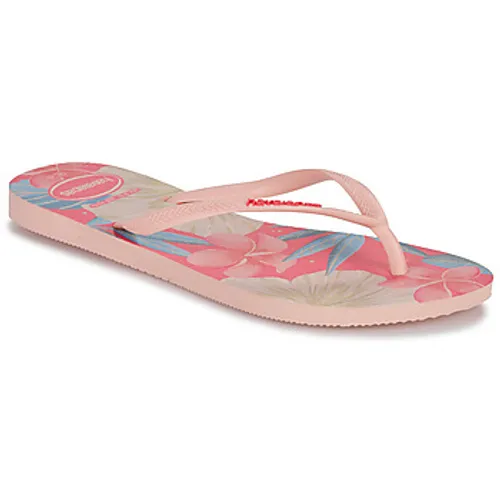 Havaianas  SLIM FLORAL  women's Flip flops / Sandals (Shoes) in Pink