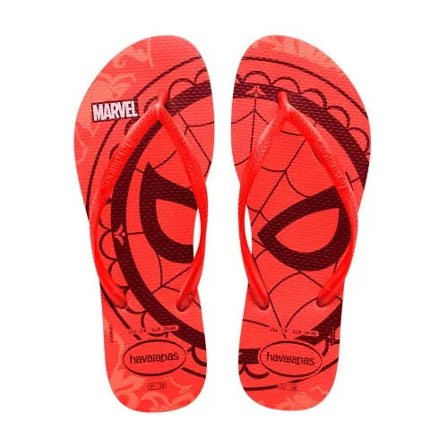 Havaianas Slim Marvel Unisex Adult Flip Flops | Color: