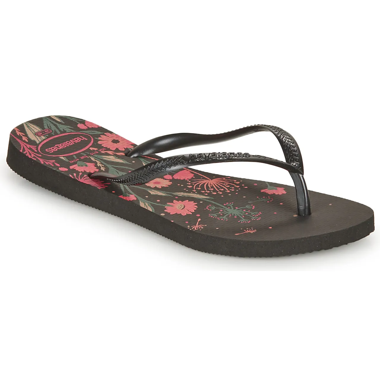 Havaianas  SLIM ORGANIC  women's Flip flops / Sandals (Shoes) in Black