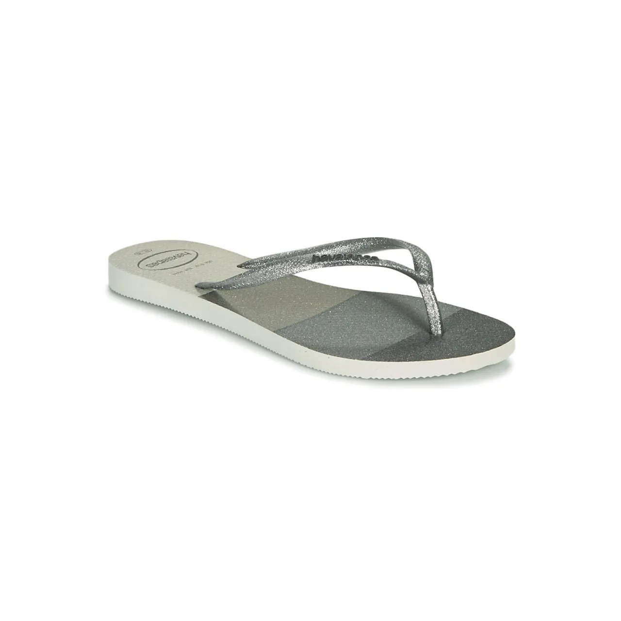 Havaianas  SLIM PALETTE GLOW  women's Flip flops / Sandals (Shoes) in Grey