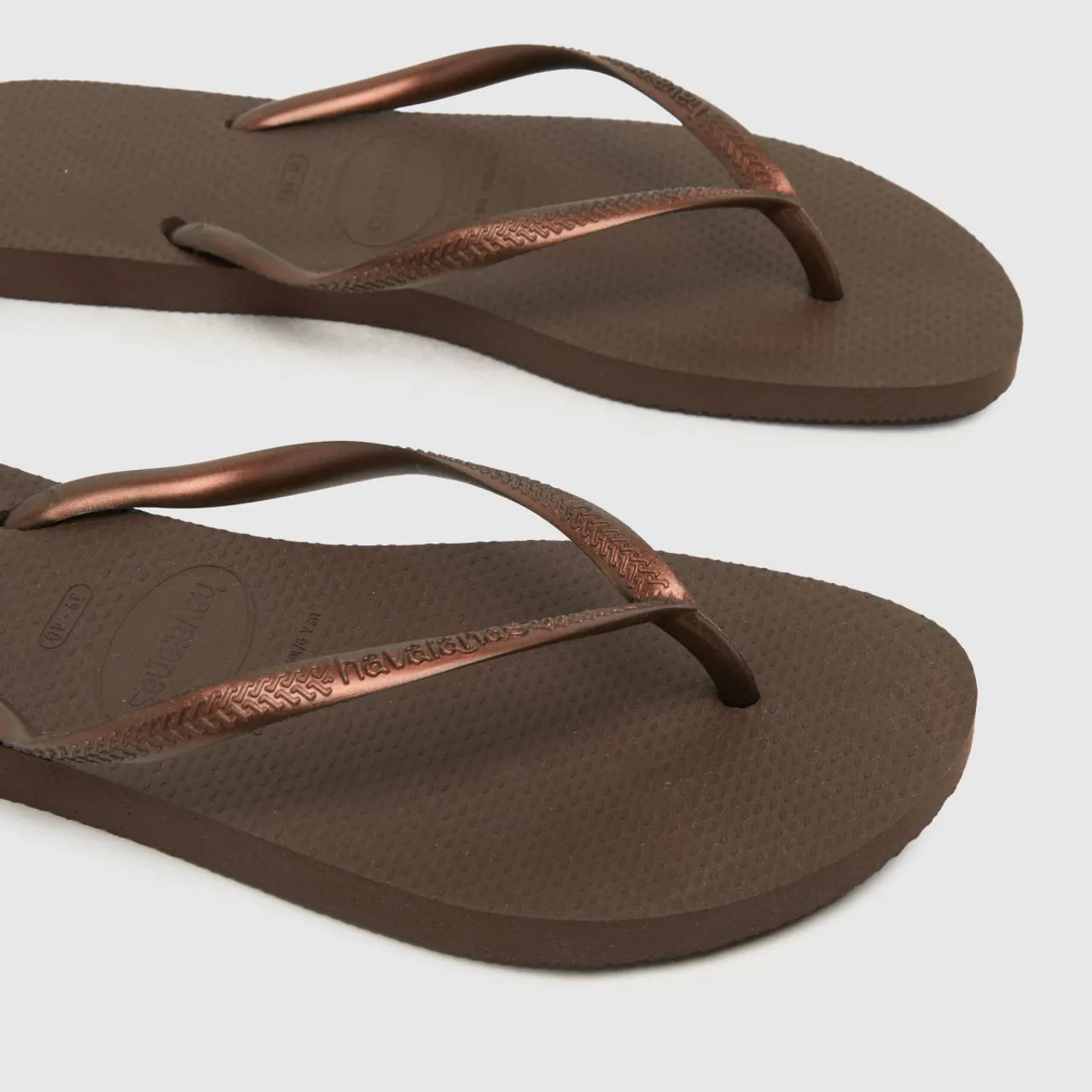 Havaianas Slim Sandals In Brown