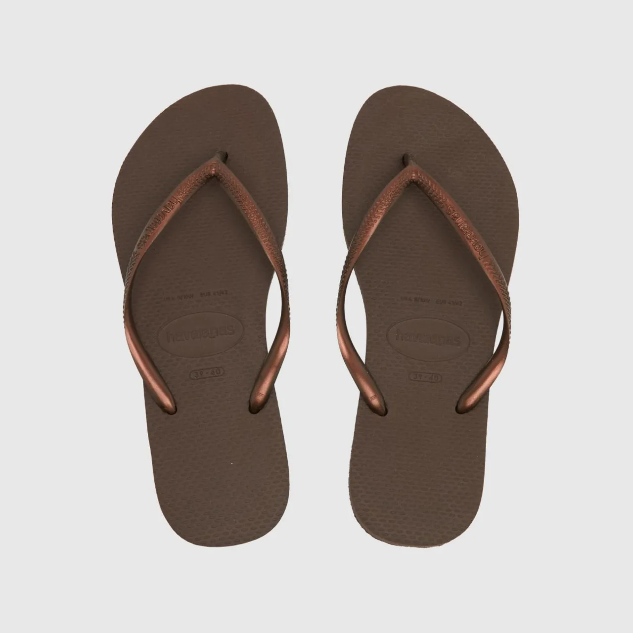 Havaianas Slim Sandals In Brown