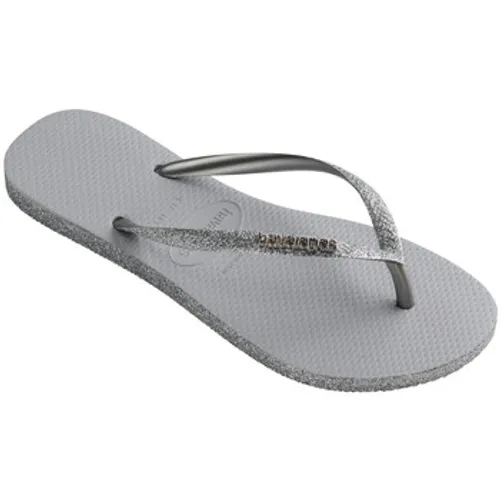 Havaianas  SLIM SPARKLE II  women's Flip flops / Sandals (Shoes) in Grey