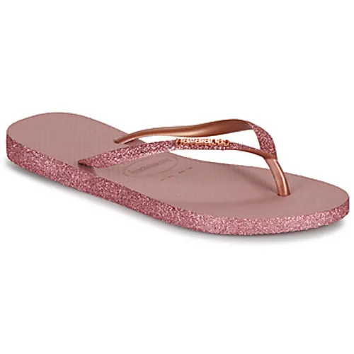 Havaianas  SLIM SPARKLE II  women's Flip flops / Sandals (Shoes) in Pink