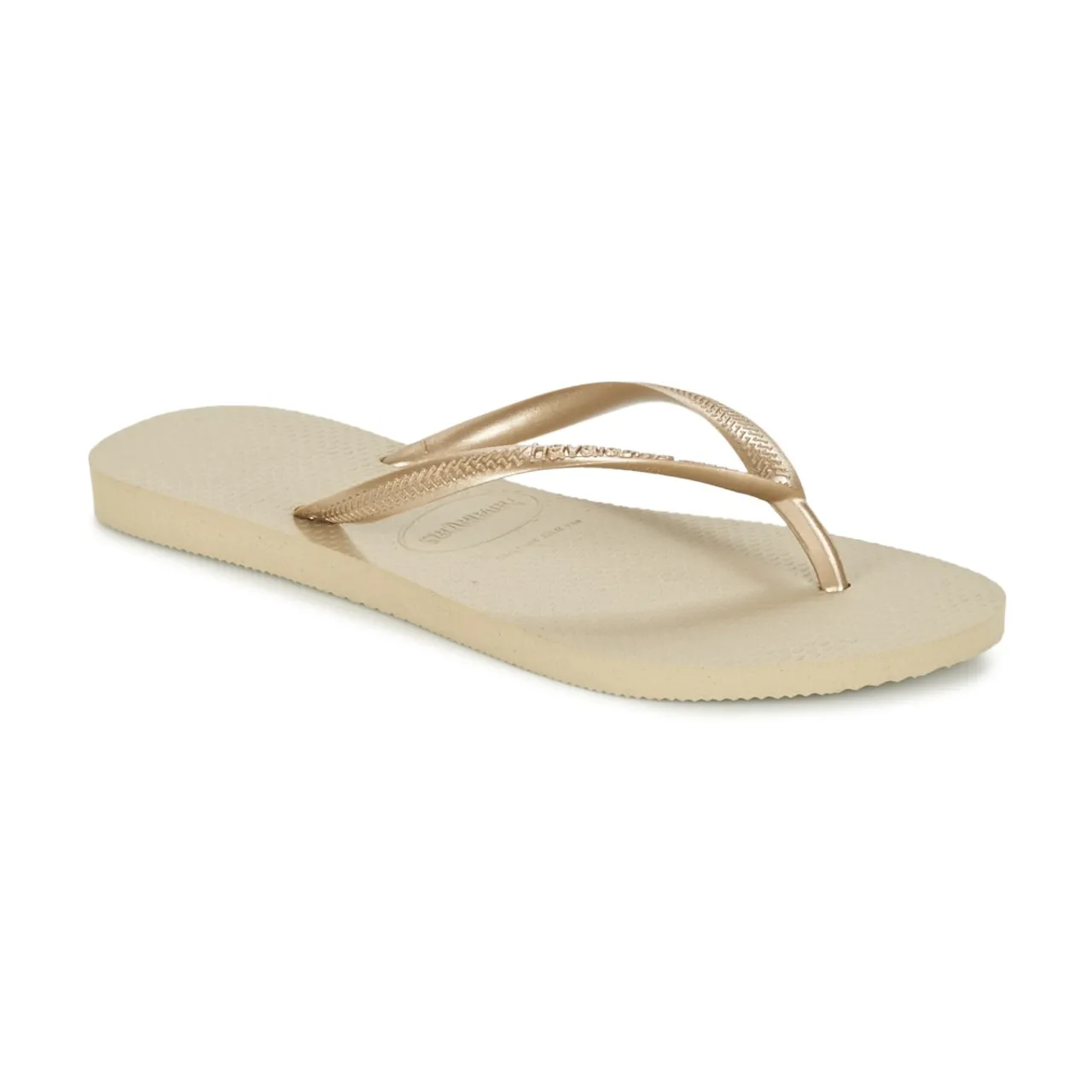 Havaianas  SLIM  women's Flip flops / Sandals (Shoes) in Gold