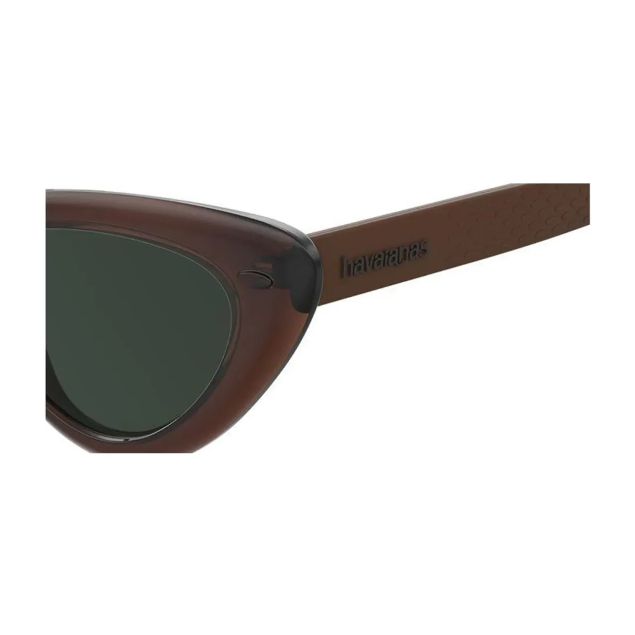 Havaianas , Stylish Brown Cat-Eye Sunglasses ,Brown female, Sizes: