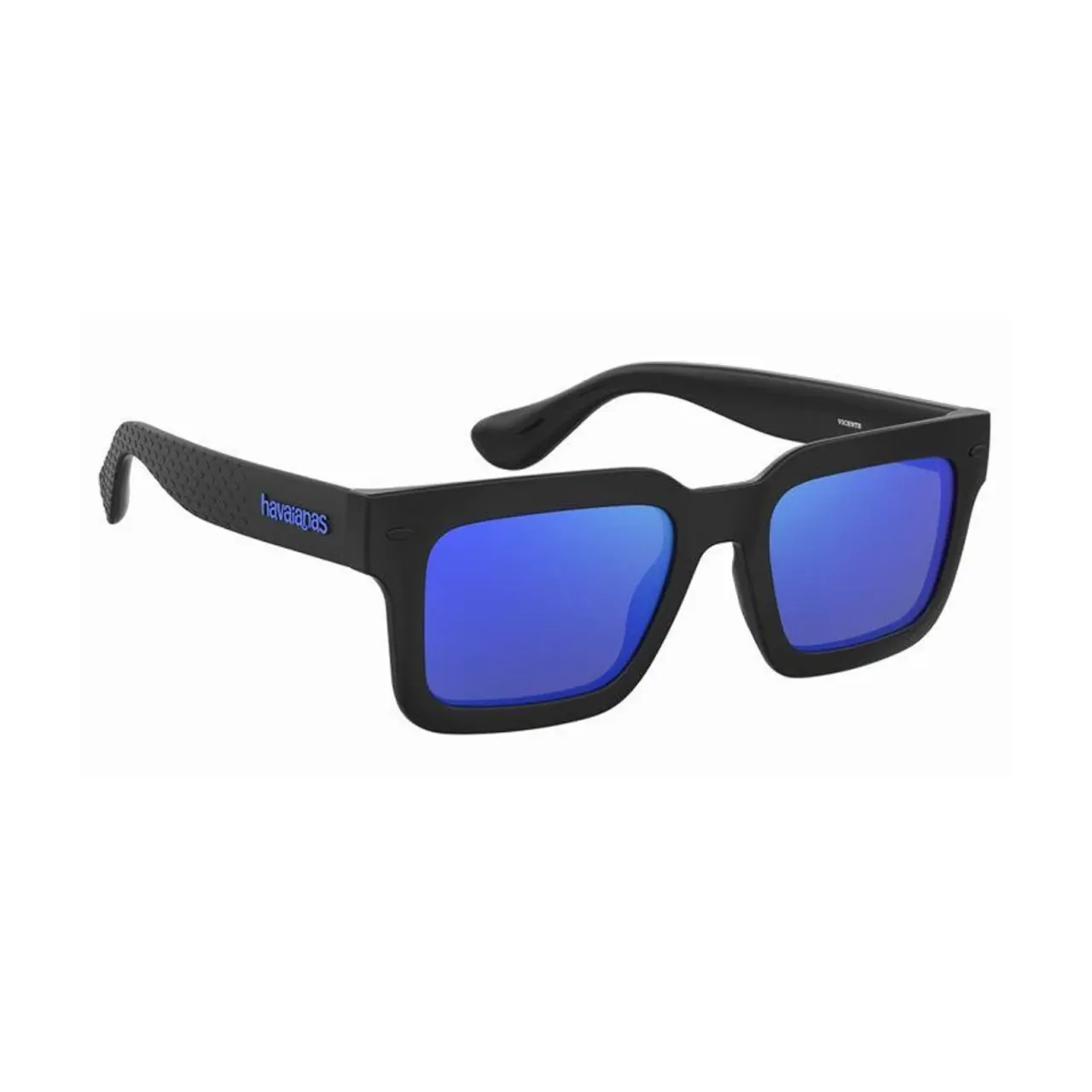 Havaianas , Stylish Sunglasses with Mirrored Lenses ,Black unisex, Sizes: