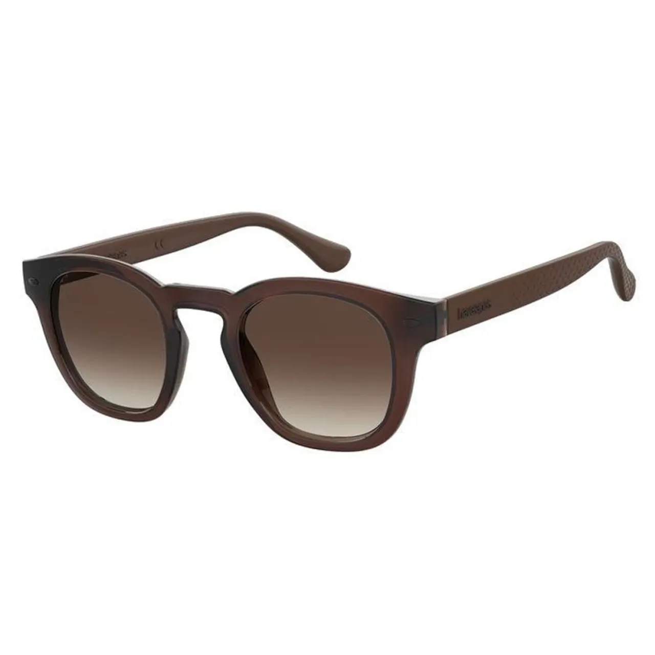 Havaianas , Transparent Brown Pillow Design Sunglasses ,Brown unisex, Sizes: