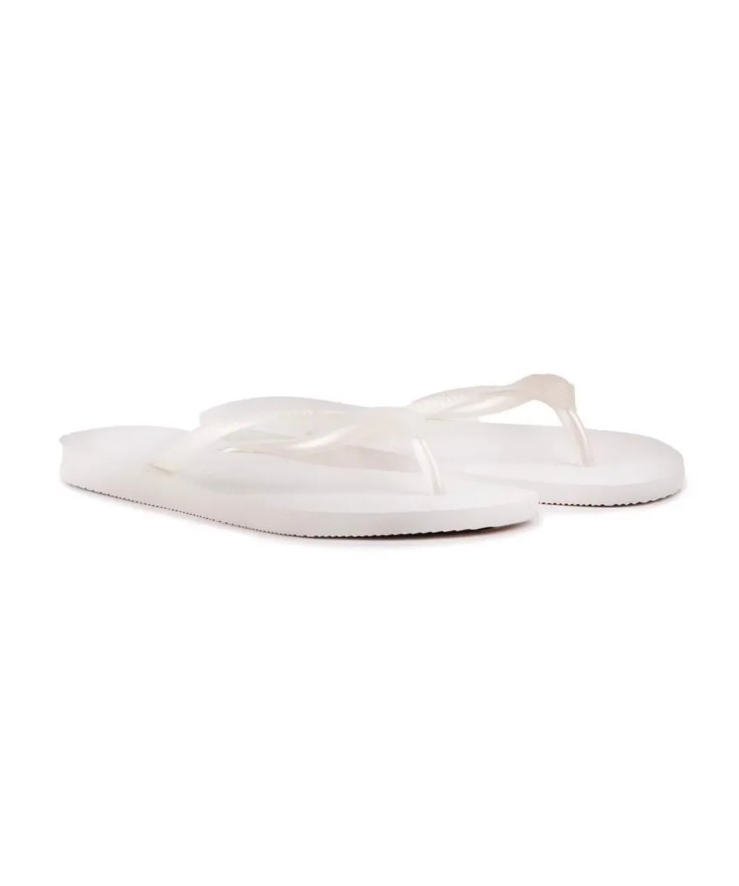 Havaianas Womens Slim Sandals - White PVC