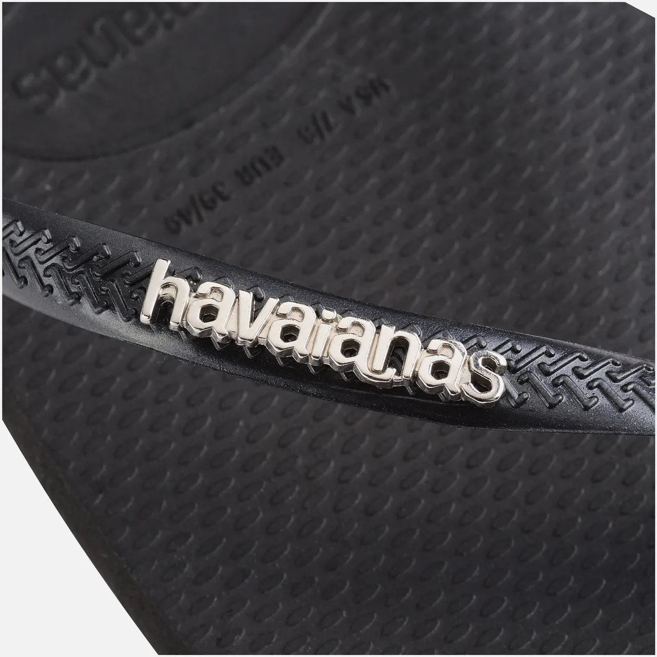 Havaianas Women's Slim Square Rubber Flip Flops - UK