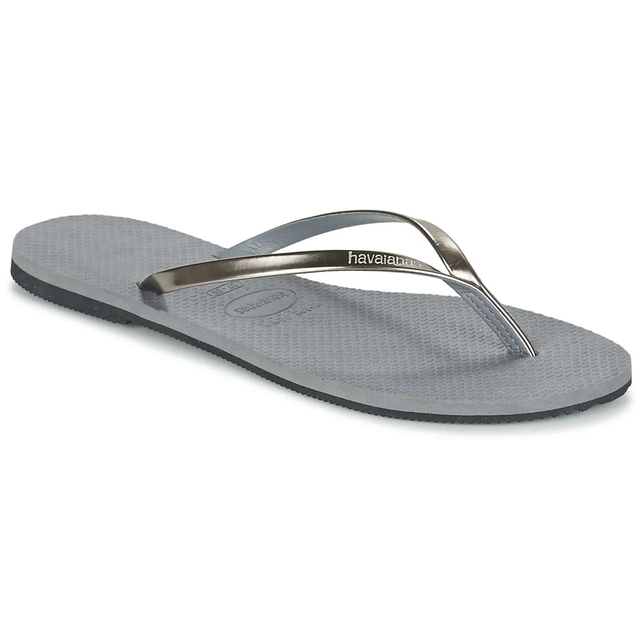 Havaianas  YOU METALLIC  women's Flip flops / Sandals (Shoes) in Grey