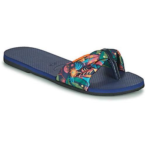 Havaianas  YOU SAINT TROPEZ  women's Flip flops / Sandals (Shoes) in Blue