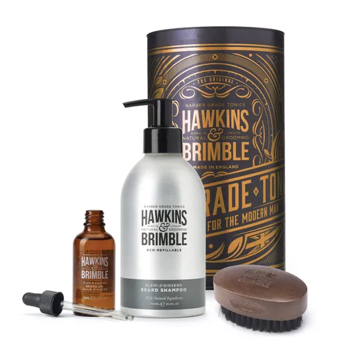Hawkins & Brimble 3 Pcs Daily Ritual Beard Gift Set