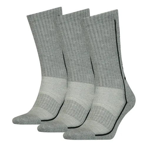 Head Crew Sock, Grey, 39/42 (Pack of 3)