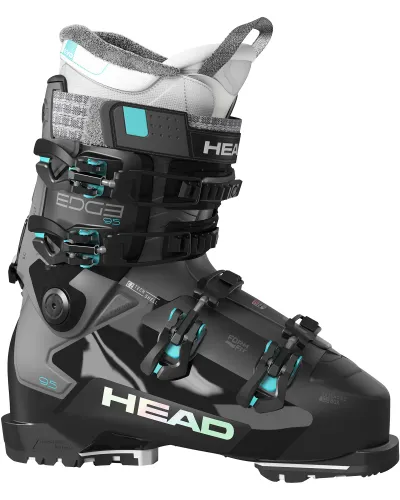 Head Edge 95 W HV GW Women's Ski Boots 2024 - Black/Turquoise MP 26.5